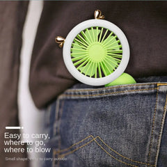 Handheld Pocket Fans USB Charging Lazy Fan Desktop Mini Fan Portable Dormitory Home Gift Student Outdoor Travel Mini Fan - TorontoHobbyStore