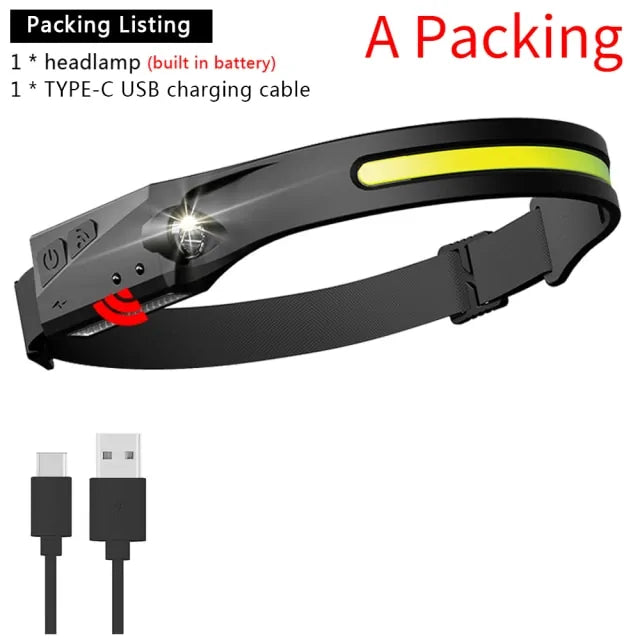 Induction LED Headlamp - TorontoHobbyStore