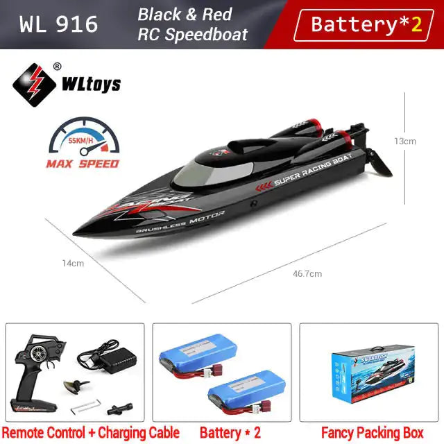 WLtoys WL916 RC Racing Boat - TorontoHobbyStore