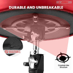 5Core Drum Throne Padded Adjustable Guitar Stool Drummer Seat for Adults & Kids - TorontoHobbyStore