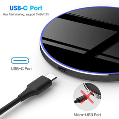 Swift Charge 15W Fast Wireless Charger - TorontoHobbyStore
