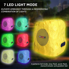 5Core Outdoor Wireless Speakers Bluetooth Rock Waterproof Linkable TWS Garden Speaker - TorontoHobbyStore