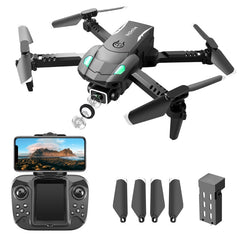 S128 Mini Drone 4K HD Camera Three-sided Obstacle Avoidance Air Pressure Fixed Height Professional Foldable Quadcopter Toys - TorontoHobbyStore