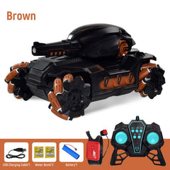 RC Car Big Size 4WD Tank RC Toy Water Bomb Shooting Competitive Gesture Controlled Tank Remote Control Drift Car Adult Kids Toys - TorontoHobbyStore