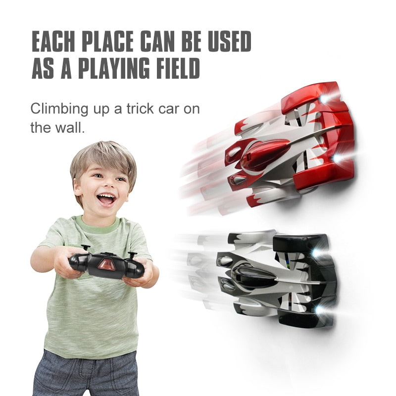 Wall Climbing Cars Remote Control RC Racing Car Anti Gravity - TorontoHobbyStore