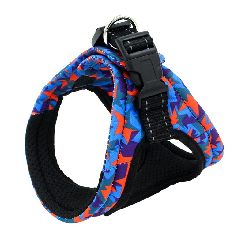 Pet Dog Harness For Chihuahua Pug Small Medium Dogs Printed Puppy Cat Walking Harnesses Vest Pet Products - TorontoHobbyStore