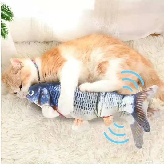 Cats USB Charger Interactive Toy Fish - TorontoHobbyStore