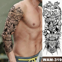 Colorful Cats and Geishas Tattoos - TorontoHobbyStore