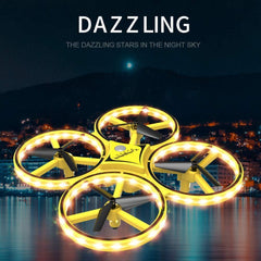 Dazzling Mini Helicopter UFO RC Drone Toy - TorontoHobbyStore