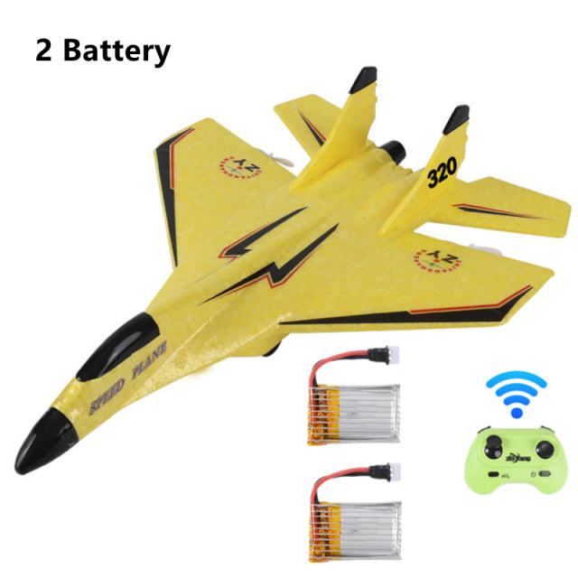 2.4G Glider RC Drone MIG 320 Fixed Wing Airplane Hand Throwing Foam Dron Electric Remote Control Outdoor RC Plane Toys for Boys - TorontoHobbyStore