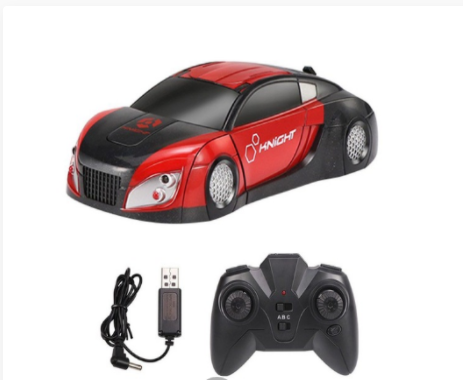 JR/C Q8 Transformer Deformed Wall Climbing Car Deformation Robot RC Toys with 360'Light Rotate Remote Control for Kids Gift - TorontoHobbyStore