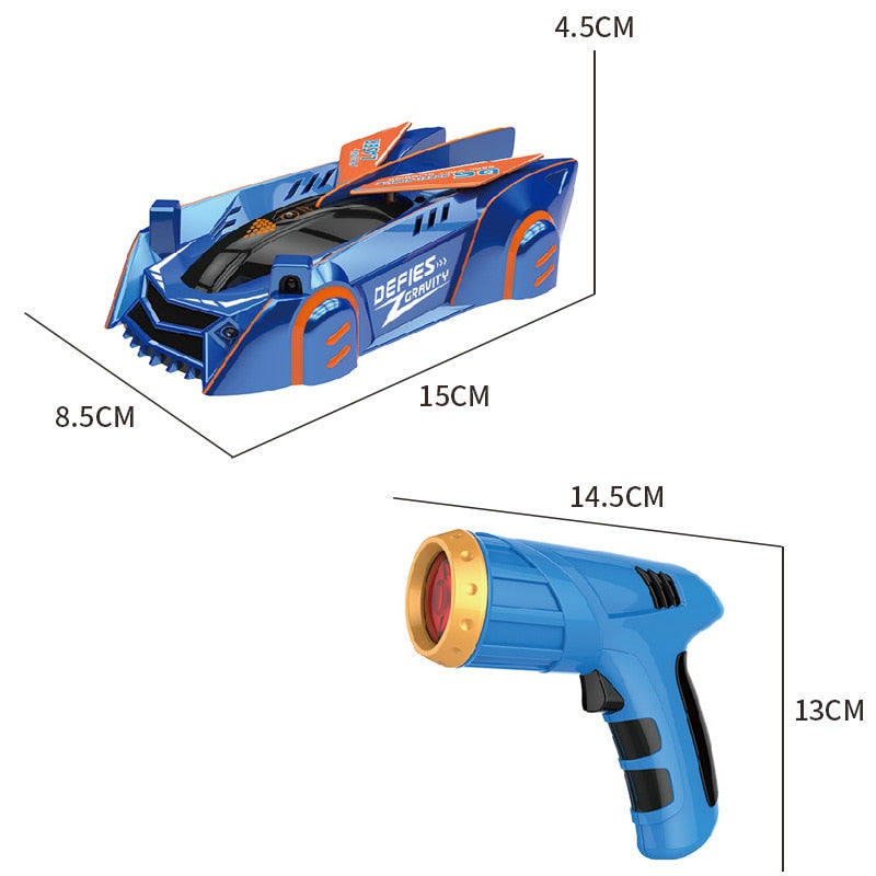 RC Car Stunt Infrared Laser Tracking Wall Ceiling Climbing Follow Light Drift 360 Rotating Electric Anti Gravity Car Toys - TorontoHobbyStore