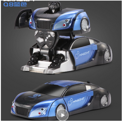 JR/C Q8 Transformer Deformed Wall Climbing Car Deformation Robot RC Toys with 360'Light Rotate Remote Control for Kids Gift - TorontoHobbyStore