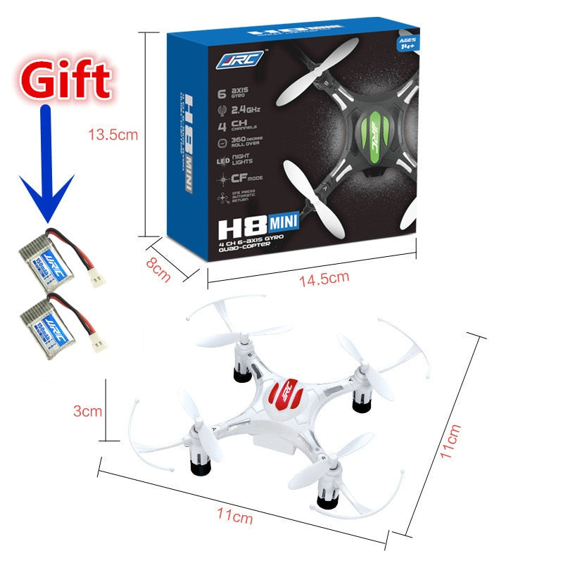 Mini 6-Axis Gyro RC Quadcopter Headless Mode Remote Control Drone with camera - TorontoHobbyStore