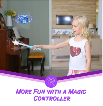 Mini Round RC UFO Drone with lights - TorontoHobbyStore