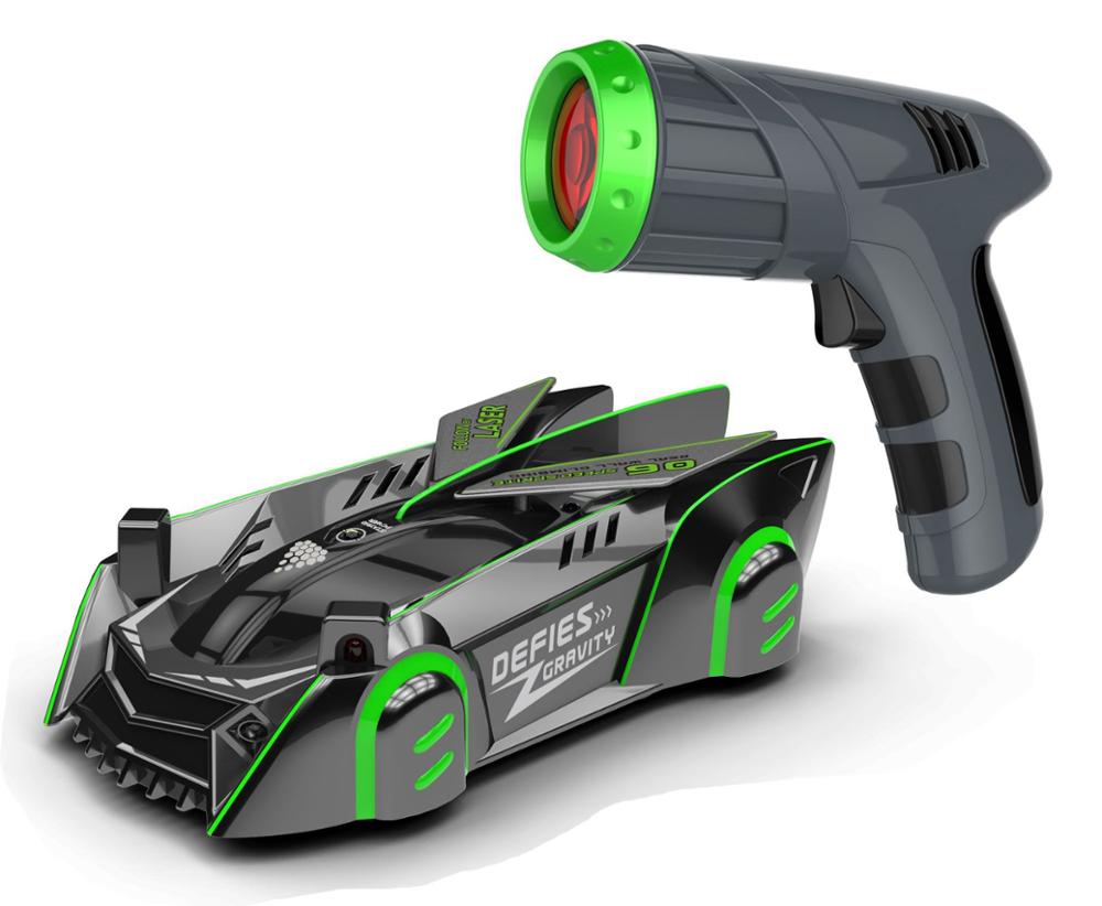 RC Car Stunt Infrared Laser Tracking Wall Ceiling Climbing Follow Light Drift 360 Rotating Electric Anti Gravity Car Toys - TorontoHobbyStore