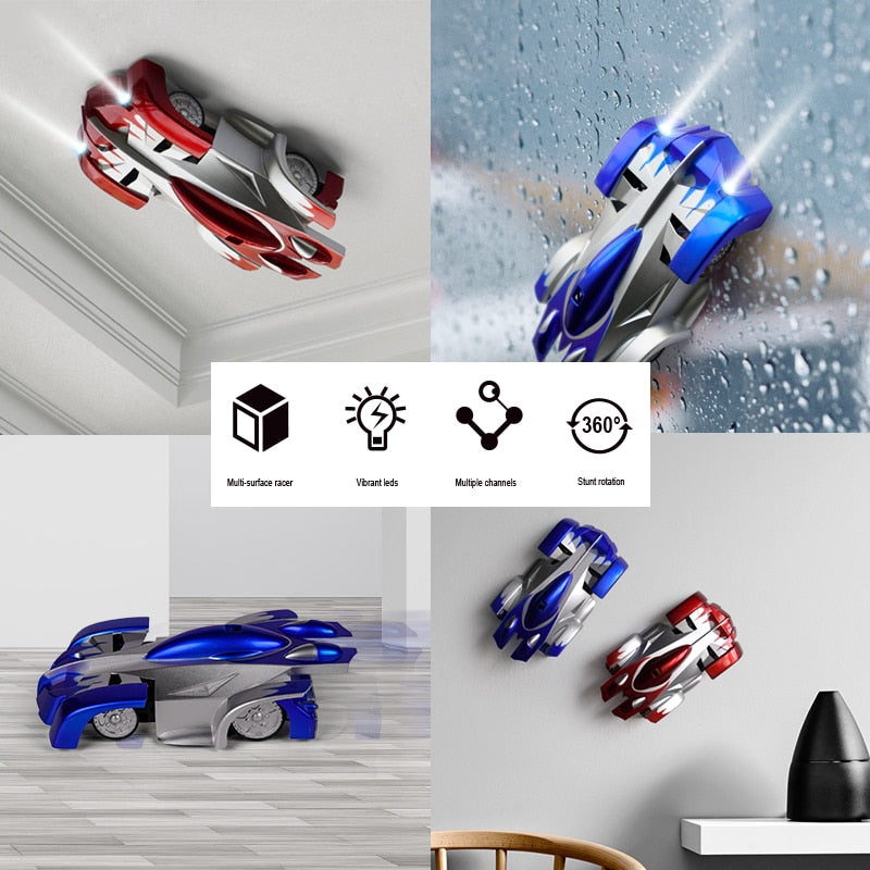 Wall Climbing Cars Remote Control RC Racing Car Anti Gravity - TorontoHobbyStore
