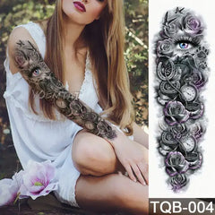 Colorful Cats and Geishas Tattoos - TorontoHobbyStore