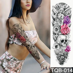 Colorful Cats and Geishas Tattoos - TorontoHobbyStore
