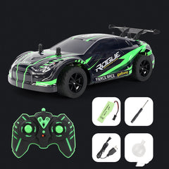 2.4G Remote Control Car Rc Spray Drift Remote Charging