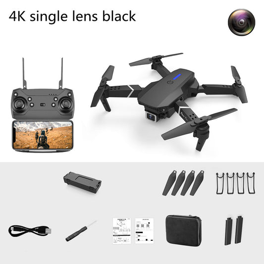 Dual-Lens Folding Drone Fixed-Height Four-Axis Aerial Photography Remote Control