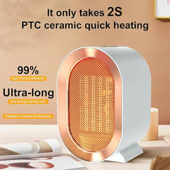 Swocky 1200W Portable Heater: Quiet Ceramic With Thermostat