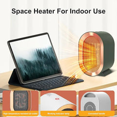 Swocky 1200W Portable Heater: Quiet Ceramic With Thermostat