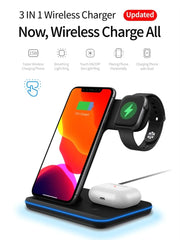 3 in 1 Wireless Charging Stand