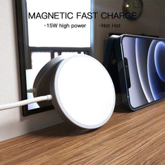 Magnetic Wireless Charger USB Adapter