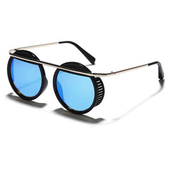 UV400 Driving Retro Round Eyewear