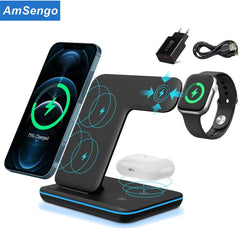 3 in 1 Wireless Charging Stand