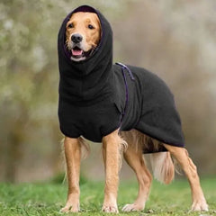 New Fleece High Collar Big Dog Sweater