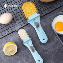 Creative Adjustable Measuring Spoons With Scale