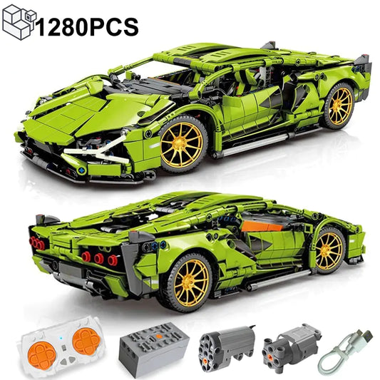 Sports Car Building Blocks