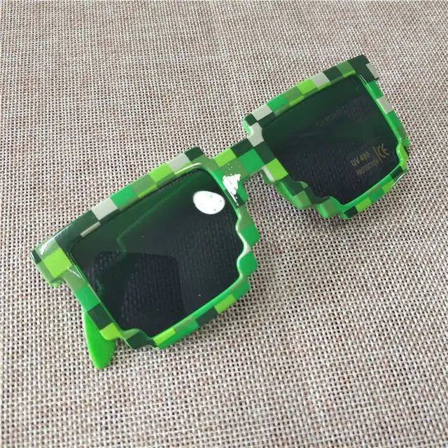 Cartoon Mosaic Cosplay Sunglasses