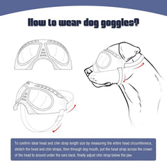 Dog Sunglass Windproof Summer Goggles Protection