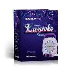 Karaoke Machine for Kids - Bluetooth Speaker with 2 Microphone - Portable Kids Karaoke Machine for Girls and Boys - Birthday Gift for Girls and Boys Ages 2 Years Old and Up.