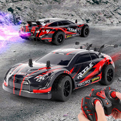 2.4G Remote Control Car Rc Spray Drift Remote Charging