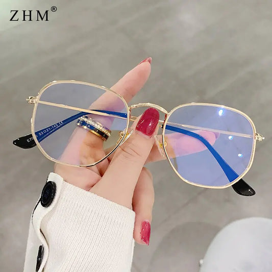 Men's Square Metal Frame Sunglasses