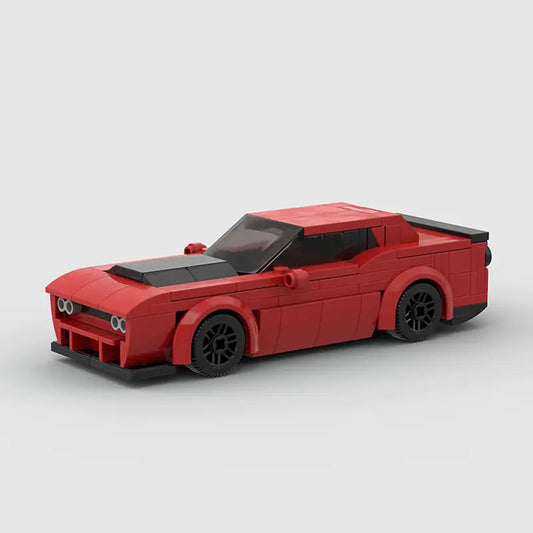 Dodge Challenger Building Blocks Model