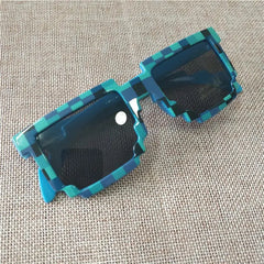 Cartoon Mosaic Cosplay Sunglasses