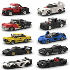 Model Sport Brick Car Toy