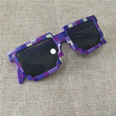 Cartoon Mosaic Cosplay Sunglasses