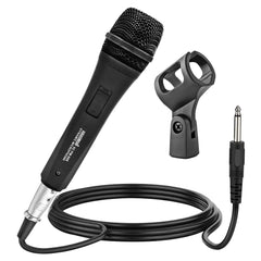 5Core XLR Microphone Dynamic Mic Karaoke Singing Studio Mics Handheld Microfono