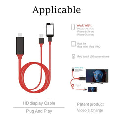 1080P HDTV Cable AV Adapter for iPhone