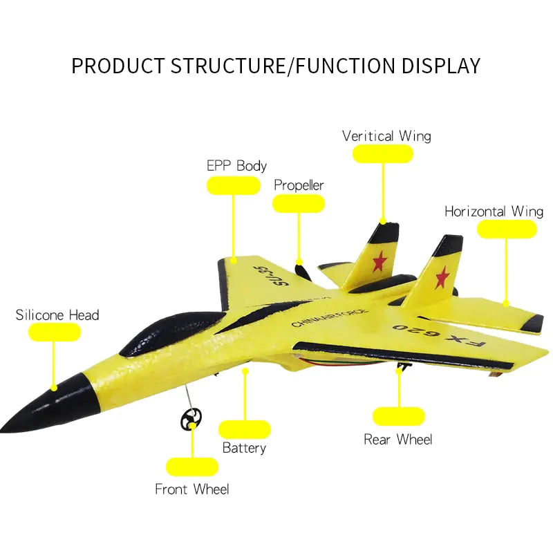 RC Foam Aircraft SU-35 Plane - TorontoHobbyStore