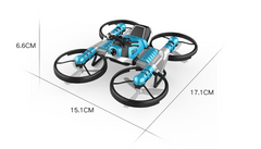 2-in-1 Motorcycle Folding RC Drone