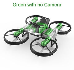 2-in-1 Motorcycle Folding RC Drone