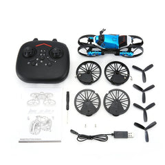 2-in-1 Motorcycle Folding RC Drone