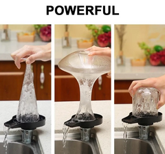 Glass Rinser for Kitchen Sink Automatic Cup Washer - TorontoHobbyStore